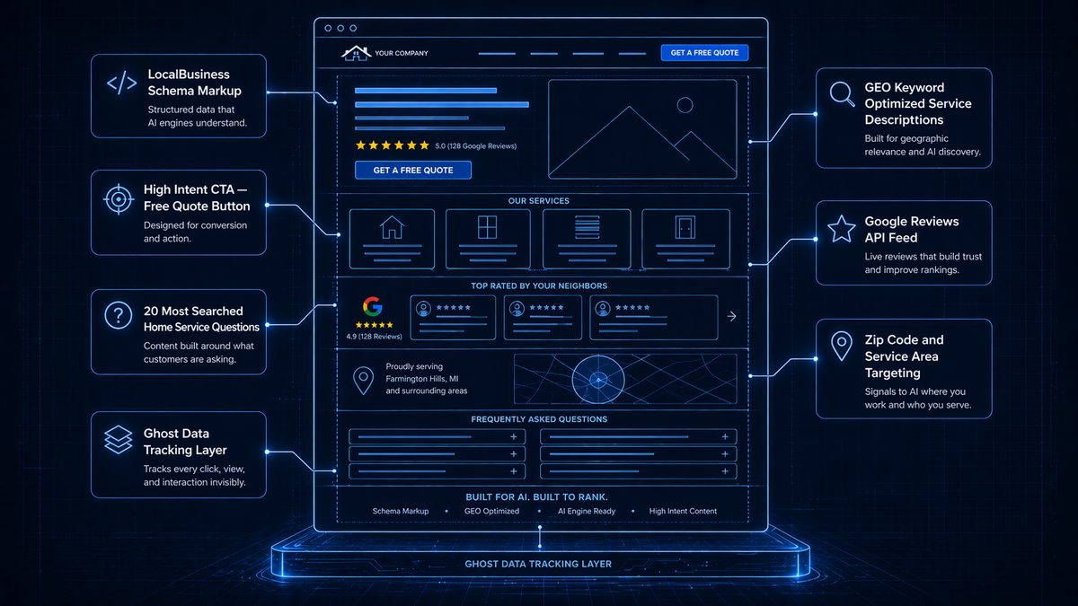 GEO architecture blueprint